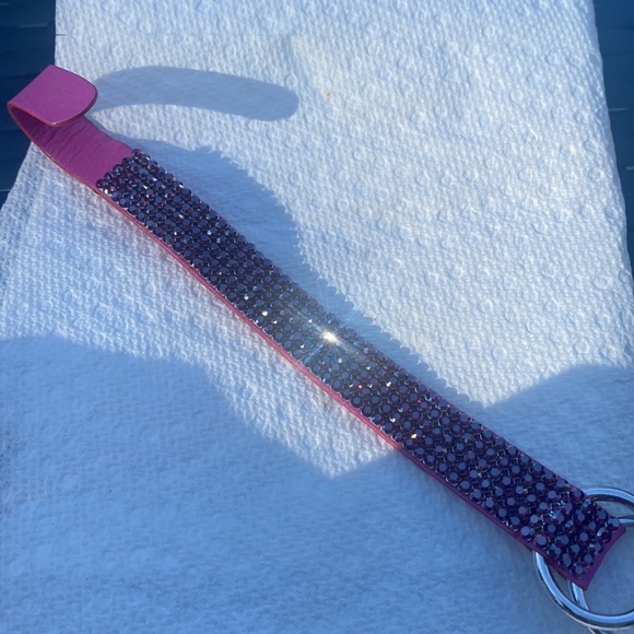 Swarovski Crystal and Leather bracelet - Picture 10 of 10
